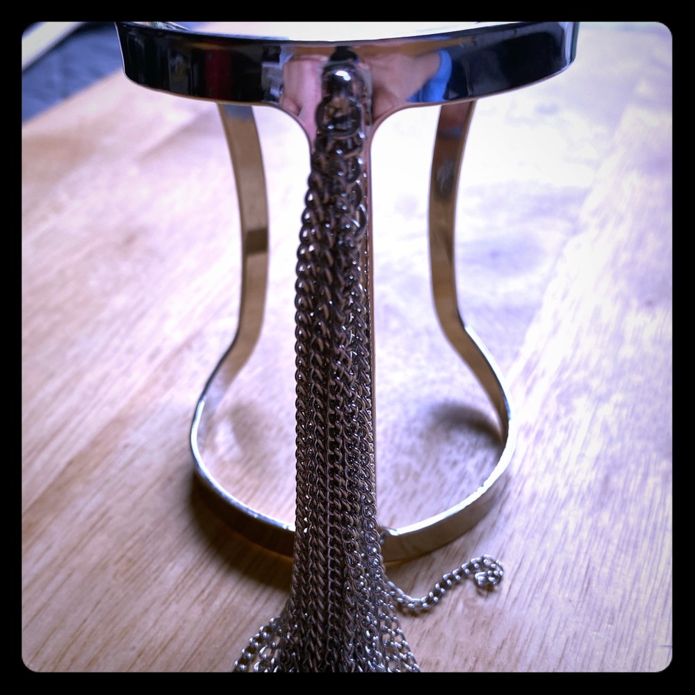 JustFab Fringe Cuff Bracelet